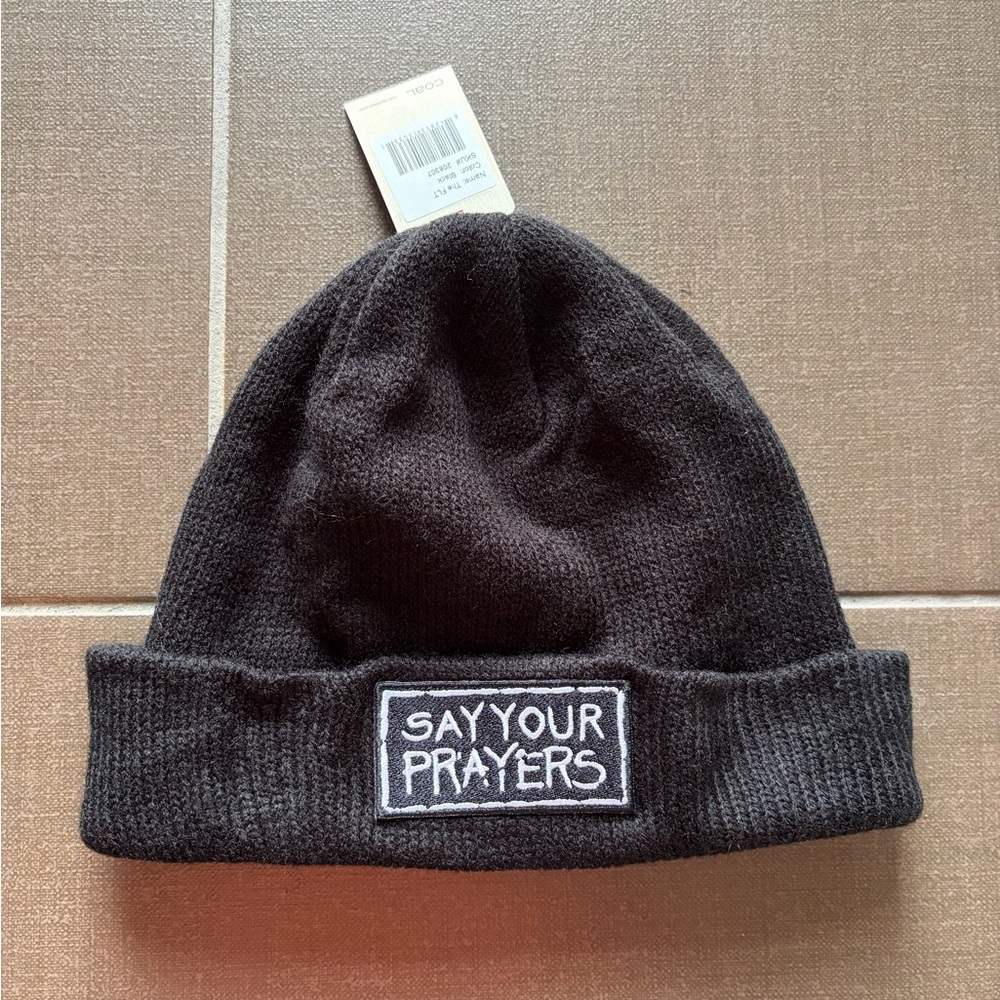 Coal beanie